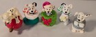 Super Cute Vintage Disney 101 Dalmatian s Christmas Decor - Set Of 5