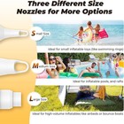 Dr meter Air Mattress Pump  Rechargeable 6000mah Portable Battery Air Pump