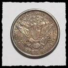 1895-s Barber Quarter Great Original Color Sharp Xf   19d79  9 Silver Coin
