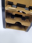 Arrco Automatic Playing Card Shuffler Parts Only Black Gold Metal Battery