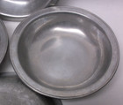 Vintage Wilton Armetale Pewter 7  Soup Bowls Group Of 4 Plough Tavern Rwp