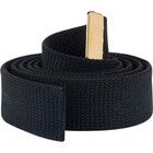 U s Military Black Heavy Web Belt With Brass Plated Tip Belt Only Usa Made