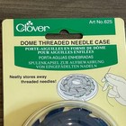 Clover Dome Threaded Needle Case Art No 625 Blue Sewing Organizer Made In Japan