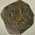 1500   s Medieval Spanish Coin 1575-1585 King Philip Ii 2 Maravedis Castle   Lion