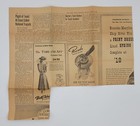 Vintage Queen Elizabeth Boats Newspaper Clipping 1940s