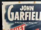 Original 1947 Dust Be My Destiny Half Sheet Poster 22x28 - John Garfield