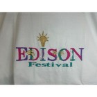 Vintage 90 s Thomas Edison Light Festival Embroidered T-shirt Mens Xl