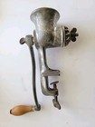 Vintage antique Universal Brand Size 2 Manual Hand Crank Meat Grinder Made Usa