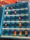 Mighty Beanz Lot Of  20 With Collector s Case Used Free Shipping