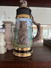Vintge Collectable Stein    collectable Treasures     Bear 16    Tall Glenda Dawson