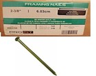 50 Lbs National Nail 65152 8d 2-3 8 Inch Coated Sinker With Bright Smooth Shank