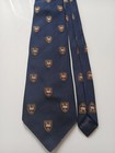 University Of Oxford Repp Tie  Shielded Crest All Silk   england 