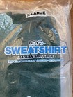 Vtg 70 s Deadstock Dark Green Sweatshirt Fruit Of The Loom Boys Xl 14-6 Usa