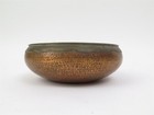 Antique Hand Hammered Copper Arts   Crafts Deco Bowl 7 5  Diameter X 2 75  Tall