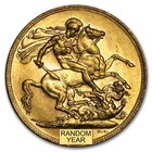 1911-1931-p Australia Gold Sovereign George V Bu