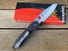 2025 Carbon Fiber G10 Handle Survival Tactical Folding Pocket Knife Bottom Lock