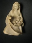 Vintage Carved Wood baby Jesus  Mary   Joseph e  Spiegelhalter Holzkunst Germany