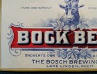 C1900 Vintage Bock Beer Pre-prohibition Label Bosch Brewing Co Lake Linden Mi