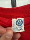 Vintage Single Stitch Red   Gray Coors Beer Ringer T-shirt Made In Usa Xl