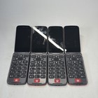 4 Unlocked Tcl Jitterbug Lively  4058p  Flip-phone  4g-lte As Is