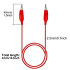 20 Pcs Electrical Jumper Cables Test Leads With Alligator Clips For Circuit