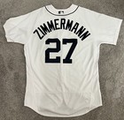 Jordan Zimmermann Game Worn Detroit Tigers Jersey  Mlb Auth  Photomatched