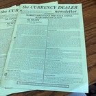 Complete 2000 The Currency Dealer Newsletter Greensheet Monthly Report 12 Issues