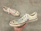 Vintage 70s Converse Jack Purcell Shoes Mens Size 13 Pf Rigid Wedge Made Usa