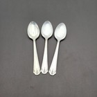 Camden Birchmont Teaspoon Silver Plate Vintage Rare Set 3