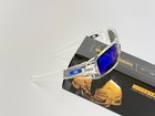 Oakley Gascan Oo9014 Polarized Sunglasses Clear Frame Prizm Sapphire Blue