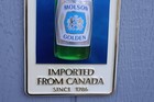 Vintage Molson Golden 3 Dimensional Beer Bottle Sign Bar Pub Man Cave