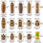 54 Pcs Hair Jewelry Braids Fabric Dreadlock Beads Vintage Locks Hair Clips Af   