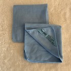 Norwex Enviro Baclock Cloth Ribbed Blue Lot Of 2