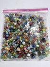 Vintage Glass Marbles Lot 3 Lbs Assorted Shooters Swirls Cat   s Eye Mixed Collect