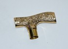 Vintage Designer Style Brass Handle Walking Stick Cane Top Vintage Retro Gift