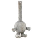 Vintage 1990s 7 5  Industrial Aluminum M m Toy Factory Mold Mandrel Figurine