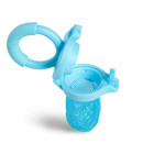 Munchkin Baby Feeder  Silicone  Fresh Food   Fruit  2-pack  Blue mint