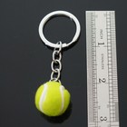 Mini Tennis Ball Keychain Novelty Key Ring Player Gift - 6 Colors To Choose