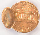1983 1c Lincoln Cent Double-struck  2nd 85  Off-center Pcgs Ms63 Red