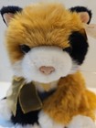 Ty Classic Chica Calico Cat 2003 12  With Tag Gold Tone Ribbon 