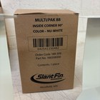 3 Pack - Slant fin 90 Degree Multi pak 88 Baseboard Inside Corner - White