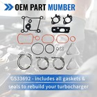 6 7l Turbo Mounting Gasket Set For 2011-2016 Ford F250 350 450 550 V8 Powerstrok