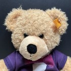 Nwt Steiff Willy Wonka Limited Edition Teddy Fynn 28 Beige Stuff 9  Plush 111327