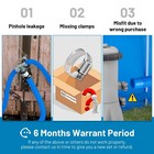 1 25   x41    Pool Pump Hose 3pk For Intex 607 637 W 6 Clamps - Above Ground