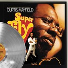 Curtis Mayfield - Superfly Silver Lp Record Plaque Display
