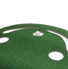 Putting Golf Green Mat Practice Indoor Training Aid Outdoor Turf Hole Putt Gift