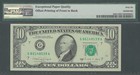 Gem Unc Offset Printing Error 1988a  10 Certified Pmg Federal Reserve Note 