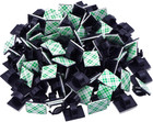 New 100pcs Cable Clips Self-adhesive Cord Management Wire Holder Organizer Clamp