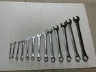 Vintage S-k Tools 13 Piece Sae Combination Wrench Set 1713 On Rack 1 4   -1    Usa