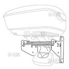 Pack Wall Mount Storage Rack For Harley Tour Pak Touring Road King Street Glide